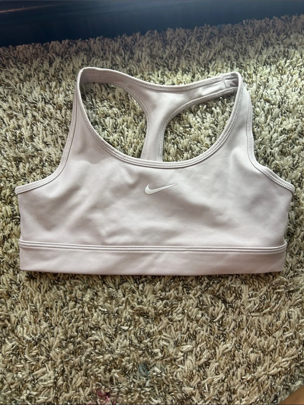 Nike Girls' Light Pink Racerback Sports Bra